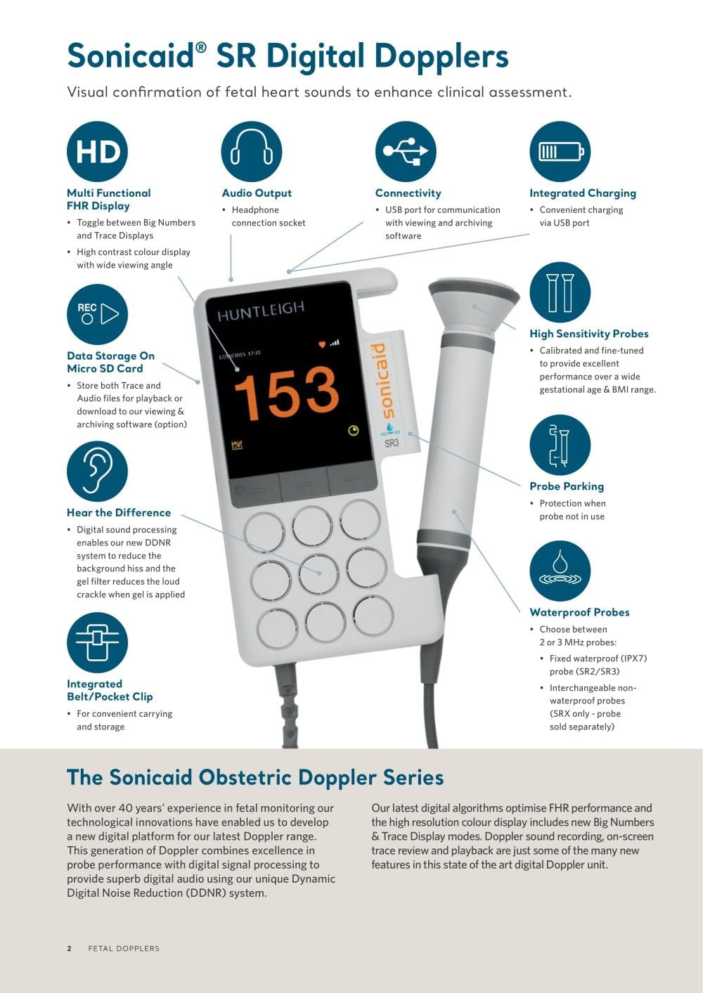 جهاز نبض جنين إنجليزي الصنع