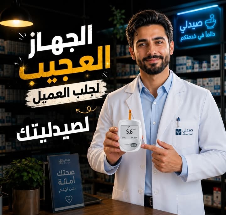 جهاز قياس املاح اليورك اسيد والكوليسترول